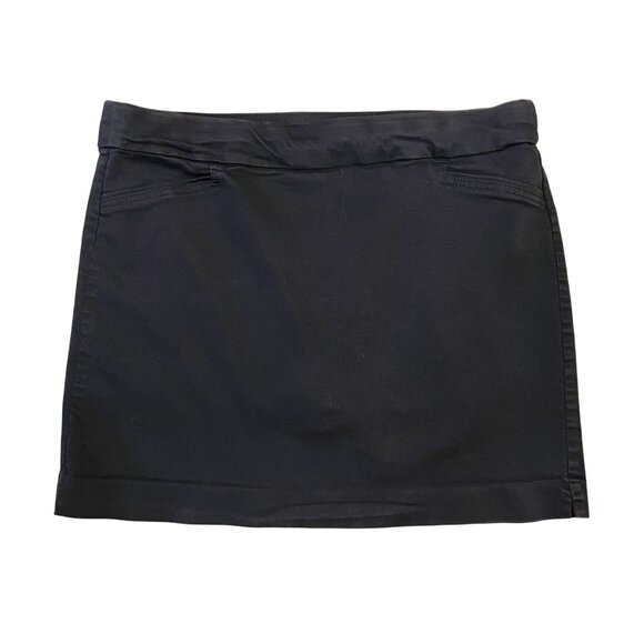Croft & Barrow effortless stretch black SKORT SIZE 18 REG Womens - Picture 1 of 7